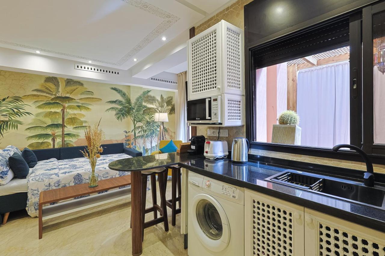 Oasis - Appartement Authentique A Gueliz Marrakesh Bagian luar foto