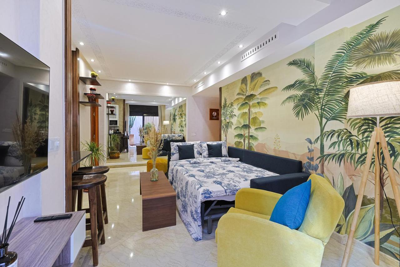 Oasis - Appartement Authentique A Gueliz Marrakesh Bagian luar foto
