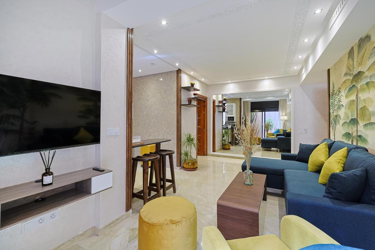 Oasis - Appartement Authentique A Gueliz Marrakesh Bagian luar foto