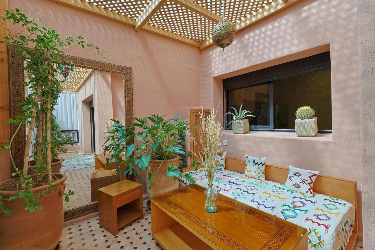 Oasis - Appartement Authentique A Gueliz Marrakesh Bagian luar foto